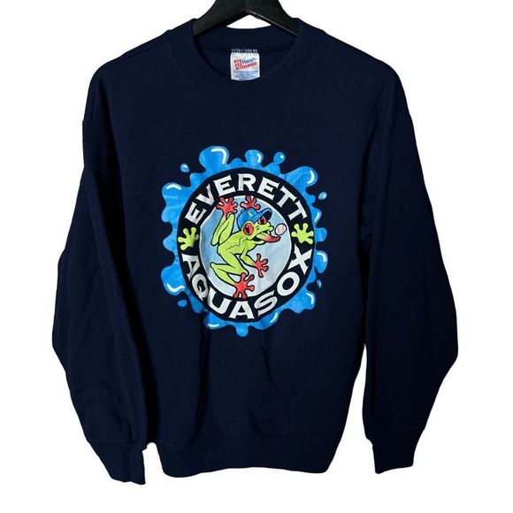 VTG Mariners Aquasox Crewneck Medium - Picture 1 of 3